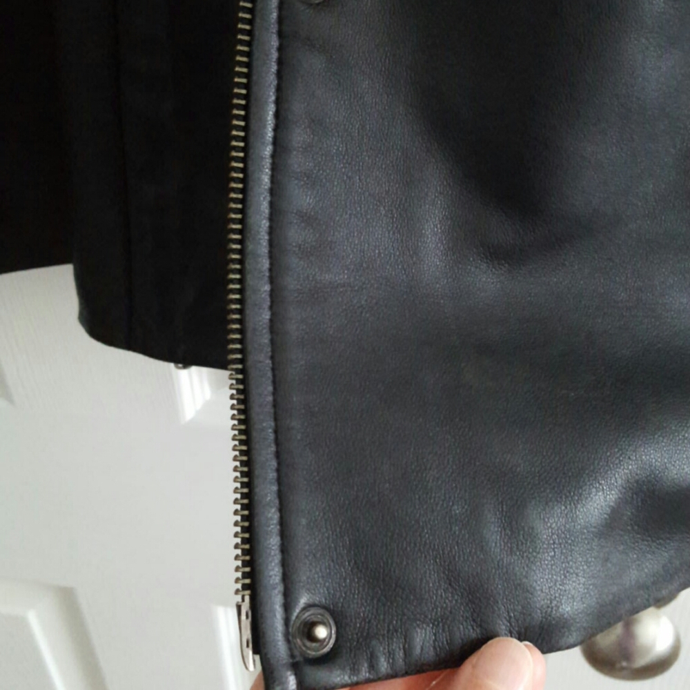 Gap Leather Jacket Vintage - image 4